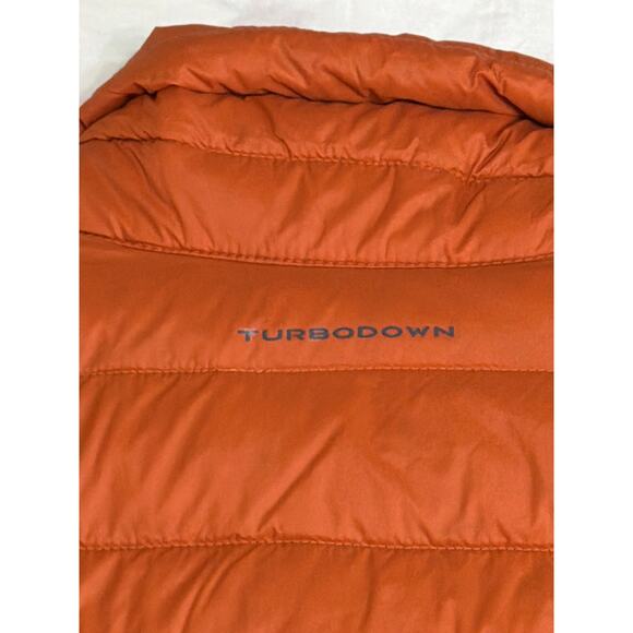Columbia Puffer Vest Men’s Orange 590TD Omni Heat TurboDown Vest Size XL - Picture 8 of 8